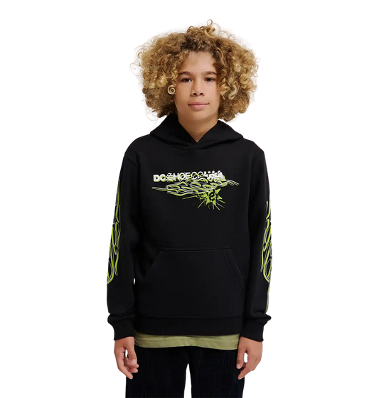Kids' Side Flame Hoodie